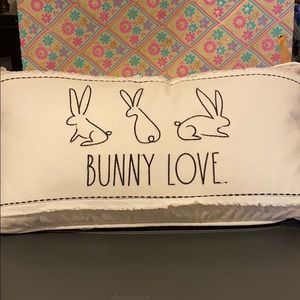 Rae Dunn “Bunny Love” pillow